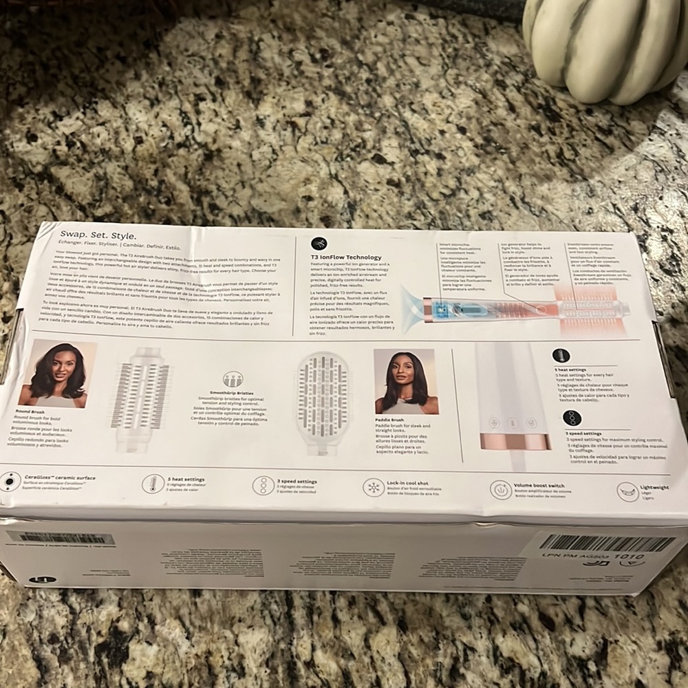 T3 airebrush duo | Interchangeable Hot Air Blow Dry Brush - Picture 12 of 12